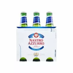 Nastro Azzurro Birra Cl. 33 X 3