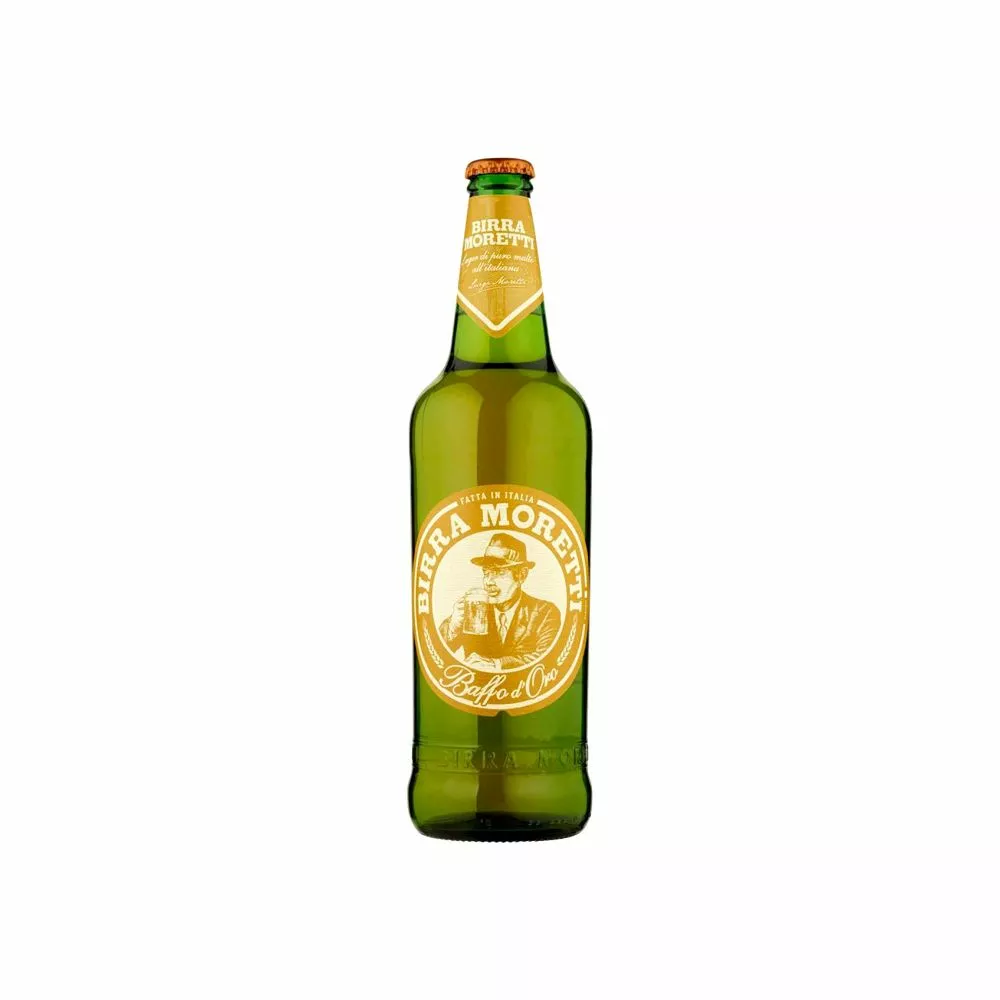 Moretti Baffo D'oro Birra Cl. 66 3 Moretti Baffo D'oro Birra Cl. 66