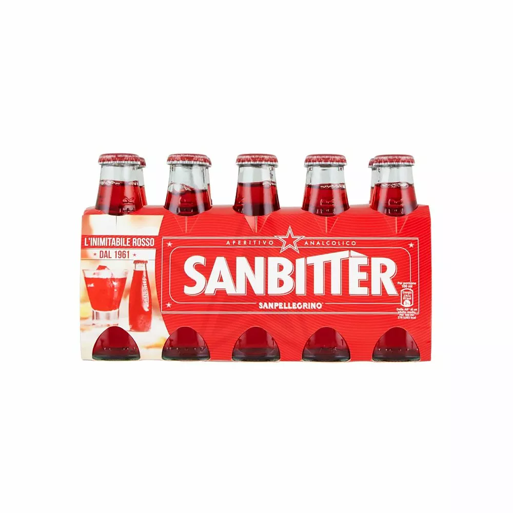 Sanpellegrino San Pellegrino Bitter Rosso Cl. 10 X10 3 Sanpellegrino San Pellegrino Bitter Rosso Cl. 10 X10