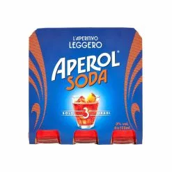 Campari Aperol Soda Ml. 125 X 6