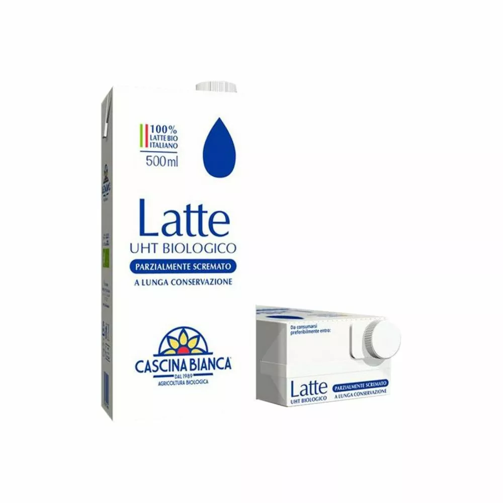 Cascina Bianca Latte Parzialmente Scremato Bio Ml. 500 3 Cascina Bianca Latte Parzialmente Scremato Bio Ml. 500
