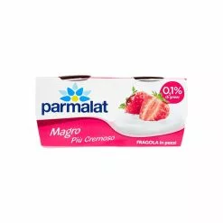 Parmalat Yogurt Magro 0,1 % Alla Fragola Gr. 125 X 2