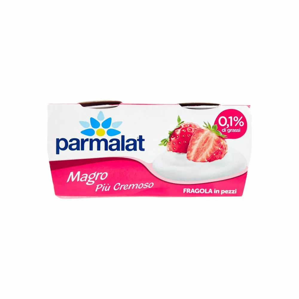 Parmalat Yogurt Magro 0,1 % Alla Fragola Gr. 125 X 2 3 Parmalat Yogurt Magro 0,1 % Alla Fragola Gr. 125 X 2