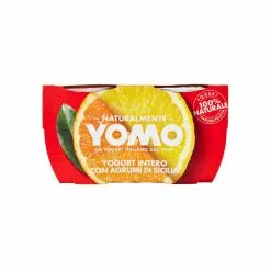 Yomo Yogurt Intero Con Agrumi Gr. 125 X 2