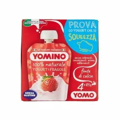 Granarolo Yomino Yogurt Alla Fragola Gr. 80 X 4