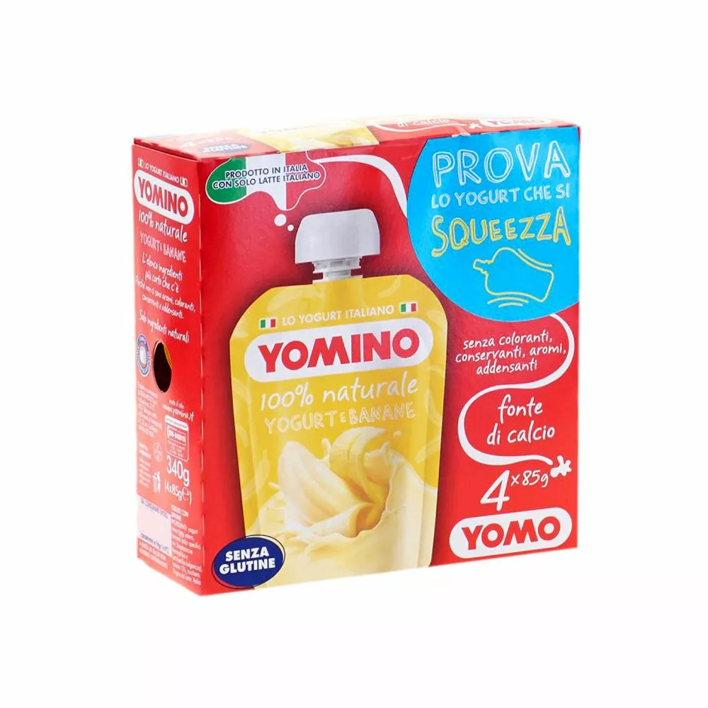 Granarolo Yogurt Banana X. 4 Gr. 80 3 Granarolo Yogurt Banana X. 4 Gr. 80