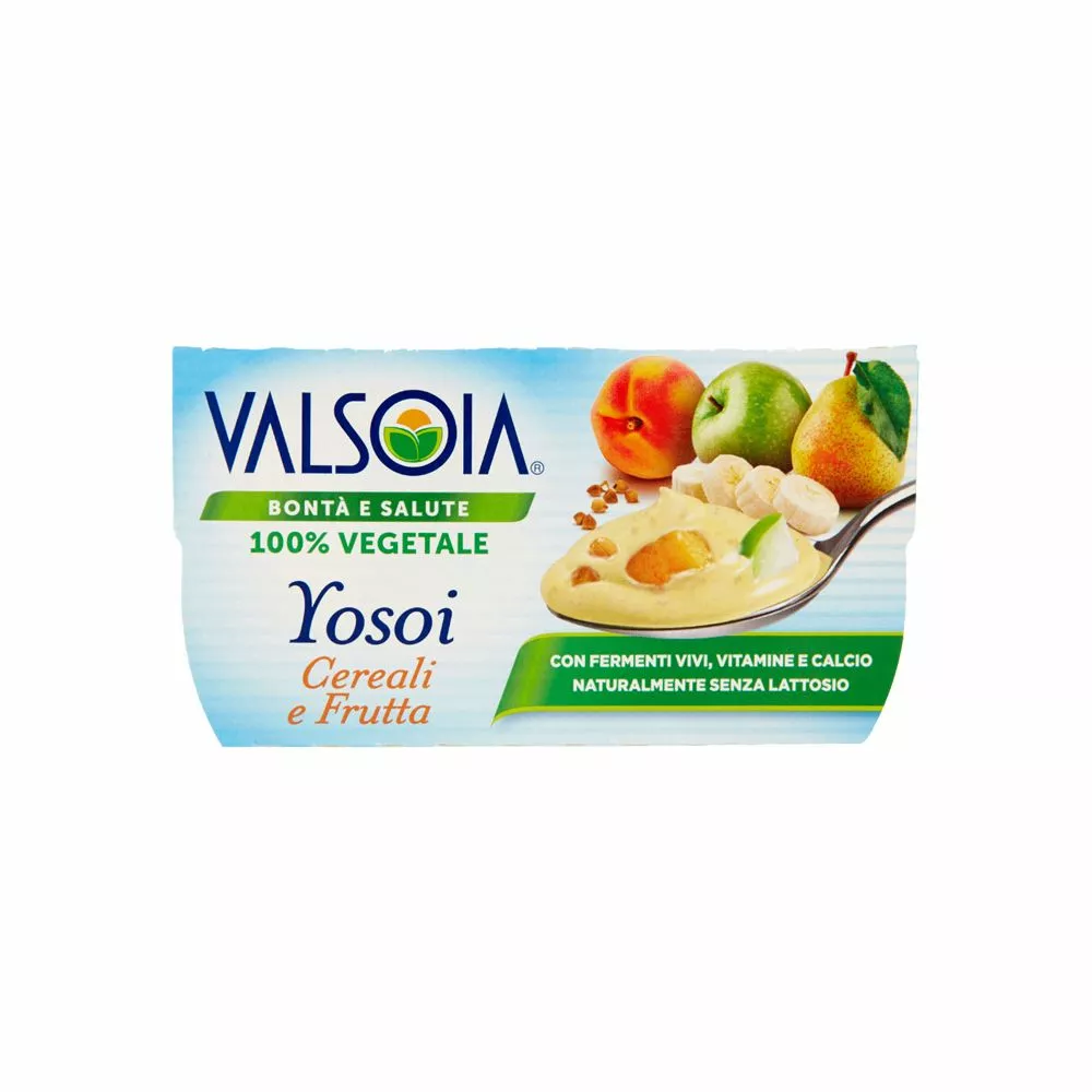 Yosoi Yogurt Ai Cereali E Frutta Gr. 125 X 2 3 Yosoi Yogurt Ai Cereali E Frutta Gr. 125 X 2