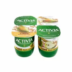 Danone Actvia Yogurt Pera E Cereali E Frutta Gr. 125 X 4
