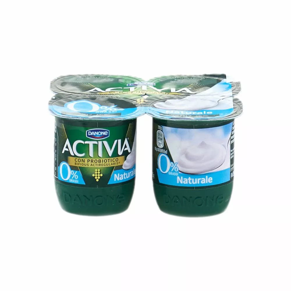 Danone Activia Yogurt Magro 0 % Bianco Gr. 125 X 4 3 Danone Activia Yogurt Magro 0 % Bianco Gr. 125 X 4