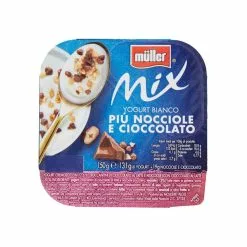Mueller Müller Mix Yogurt Bianco Nocciole E Cioccolato Gr. 150