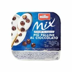 Mueller Müller Mix Yogurt Al Cocco E Palline Al Cioccolato Gr. 150
