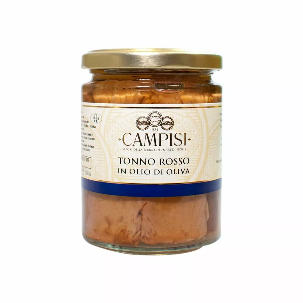 Campisi Tonno Rosso In Olio D'oliva Gr.220 3 Campisi Tonno Rosso In Olio D'oliva Gr.220