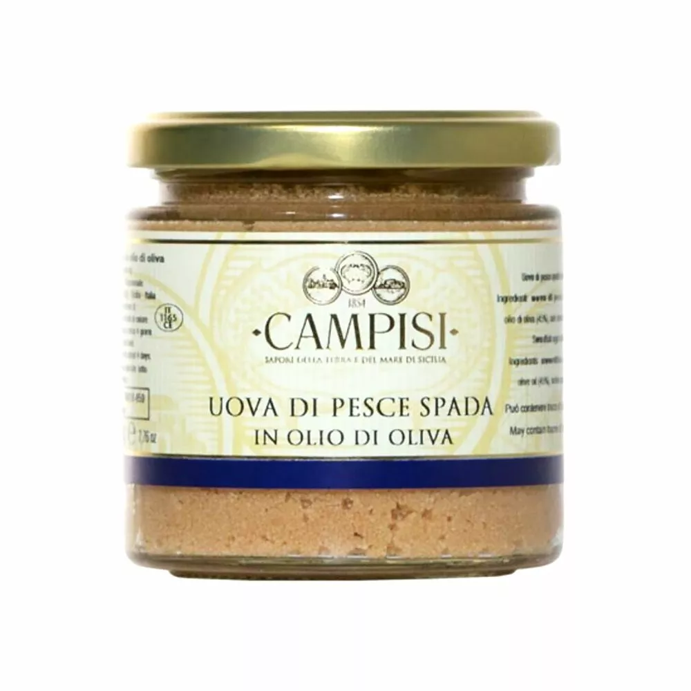 Campisi Uova Di Pesce Spada In Olio D'oliva Gr.210 3 Campisi Uova Di Pesce Spada In Olio D'oliva Gr.210