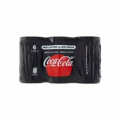 Coca-Cola Coca Cola Zero Mini Lattina Cl.15x6