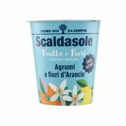 Scaldasole Yogurt Agrumi E Fiori D'arancio Senza Lattosio Gr. 130