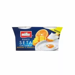 Mueller Müller Bianco Seta Con Cuore Di Agrumi Gr. 125 X 2