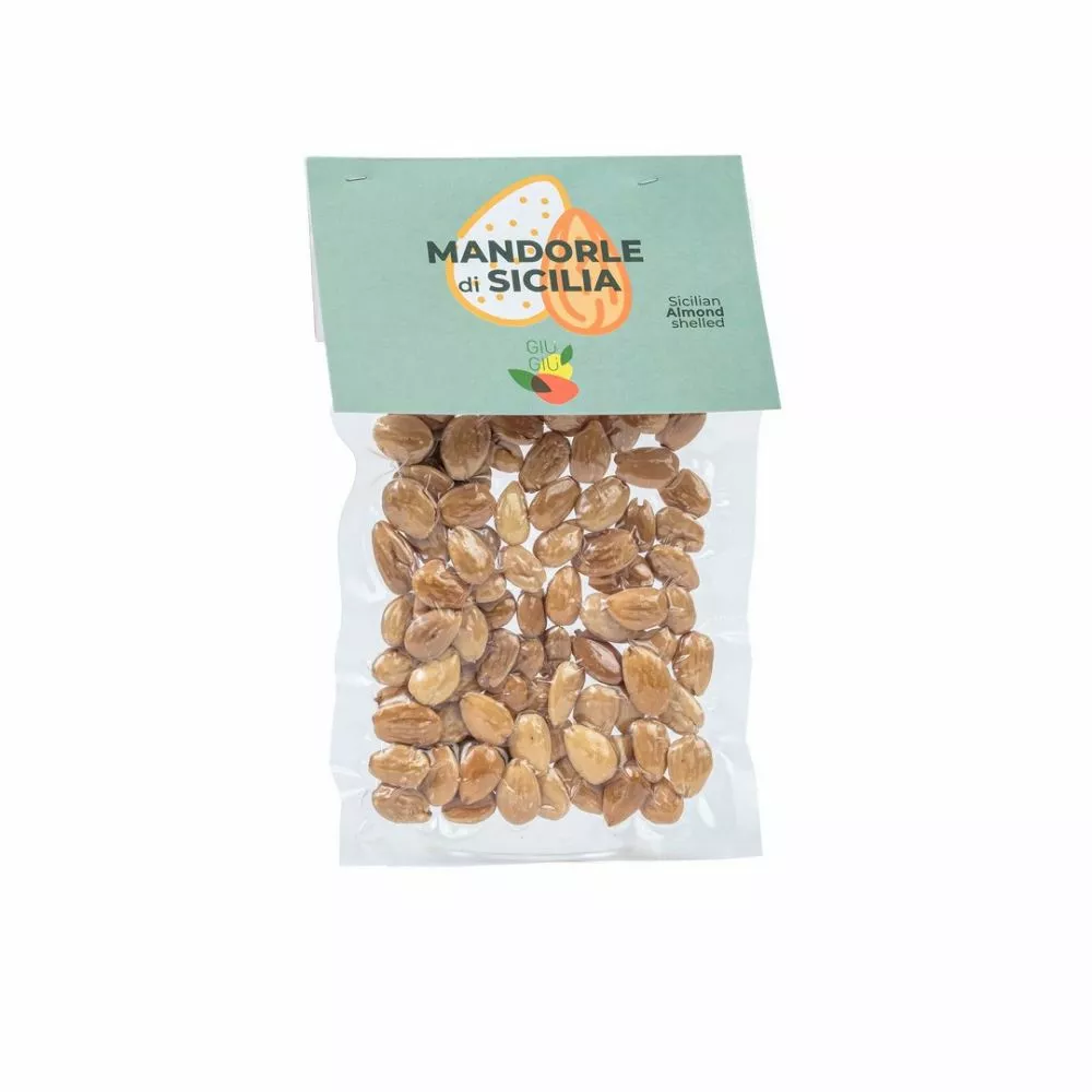 Giù Giù Mandorle Siciliane Tostate Pelate Gr. 100 3 Giù Giù Mandorle Siciliane Tostate Pelate Gr. 100