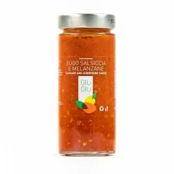 Giù Giù Sugo Salsiccia E Melanzane Gr. 300