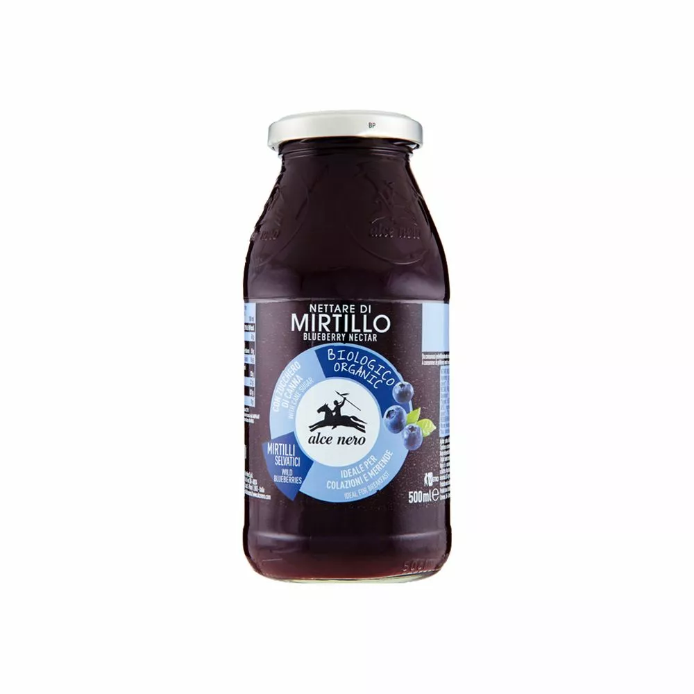 Alce Nero Nettare Di Mirtillo Bio Ml. 500 3 Alce Nero Nettare Di Mirtillo Bio Ml. 500