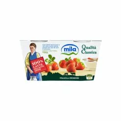 Mila Yogurt Alla Fragola Gr. 125 X 2
