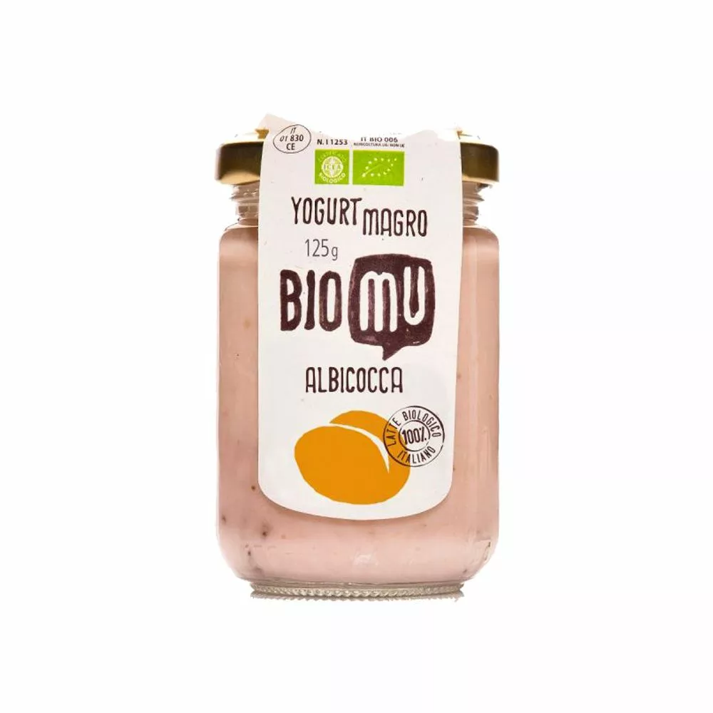 Biomu Yogurt Magro All'albicocca Bio Gr. 125 3 Biomu Yogurt Magro All'albicocca Bio Gr. 125