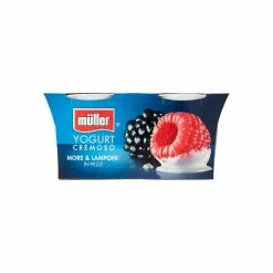 Mueller Müller Yogurt Cremoso Alle More E Lampone Gr. 125 X2