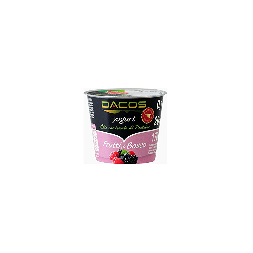 Dacos Yogurt Ai Frutti Di Bosco Gr. 200 3 Dacos Yogurt Ai Frutti Di Bosco Gr. 200
