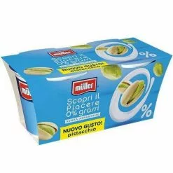 Mueller Müller Yogurt 0% Al Pistacchio Gr. 125x2