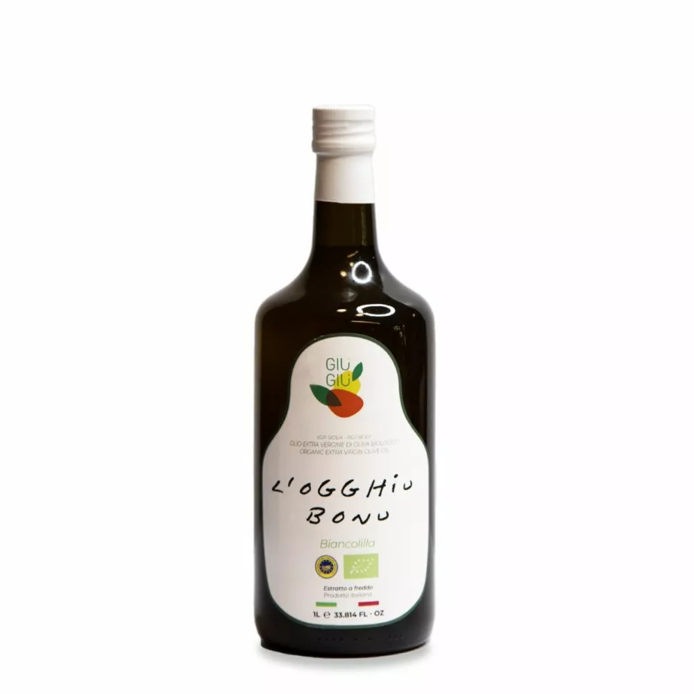 Giù Giù Olio Extra Vergine Di Oliva Biancolilla Lt.1 3 Giù Giù Olio Extra Vergine Di Oliva Biancolilla Lt.1