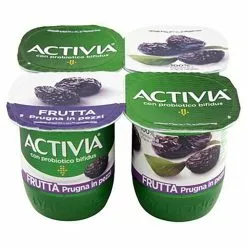 Danone Activia Yogurt Prugne Gr. 125x4