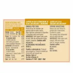 La Nicchia Capperi In Olio Conditi Con Rosmarino E Origano Gr.100 5 La Nicchia Capperi In Olio Conditi Con Rosmarino E Origano Gr.100 -Negozio Vini economico conditi2
