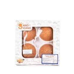 Sano E Sicano Raggio Di Sole Tortina Integrale Con Yogurt 4 Pezzi Gr. 160