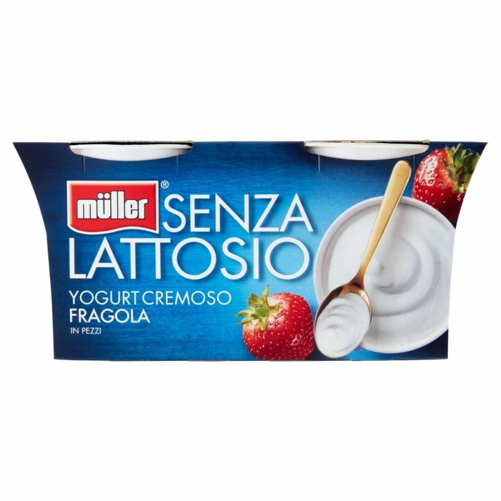 Mueller Müller Yogurt Senza Lattosio Fragola Gr. 125 X2 3 Mueller Müller Yogurt Senza Lattosio Fragola Gr. 125 X2
