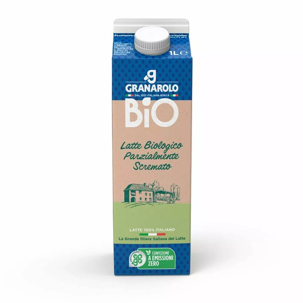 Granarolo Latte Fresco Parzialmente Scremato Bio Lt.1 3 Granarolo Latte Fresco Parzialmente Scremato Bio Lt.1