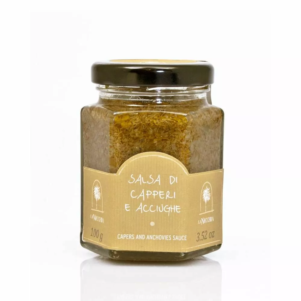 La Nicchia Salsa Capperi E Acciughe Gr.100 3 La Nicchia Salsa Capperi E Acciughe Gr.100