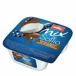 Mueller Müller Mix Soffio Mousse Di Bianco, Gocce Di Cioccolato E Mandorle Gr.120
