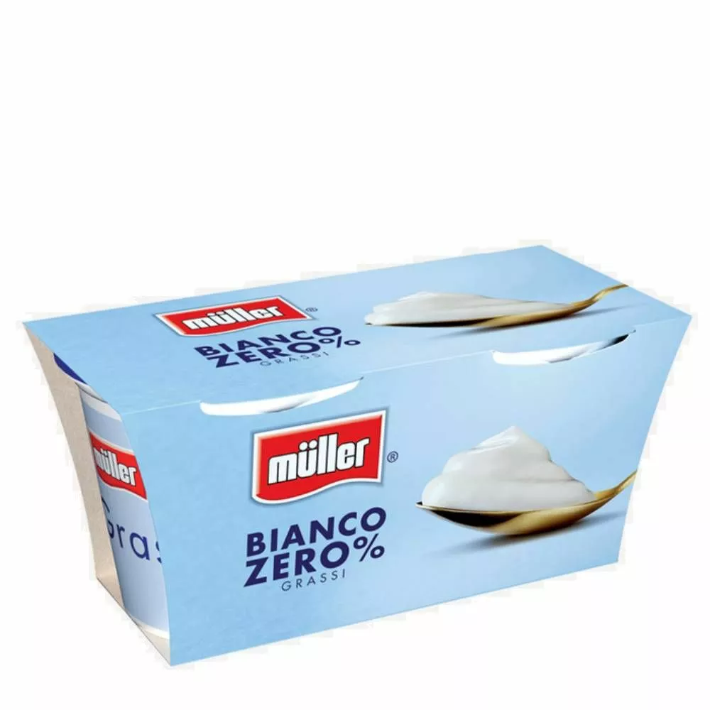 Mueller Müller Yogurt Bianco 0% Gr. 125 X 2 3 Mueller Müller Yogurt Bianco 0% Gr. 125 X 2