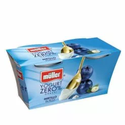 Mueller Müller Yogurt 0% Mirtillo Gr. 125 X 2