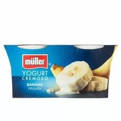 Mueller Müller Yogurt Cremoso Alla Banana Gr.125 X 2