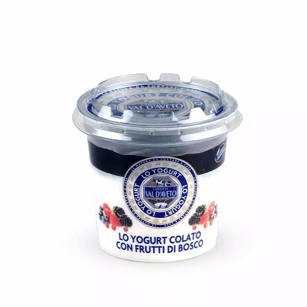 Val D'Aveto Yogurt Ai Frutti Di Bosco Gr.150 3 Val D'Aveto Yogurt Ai Frutti Di Bosco Gr.150