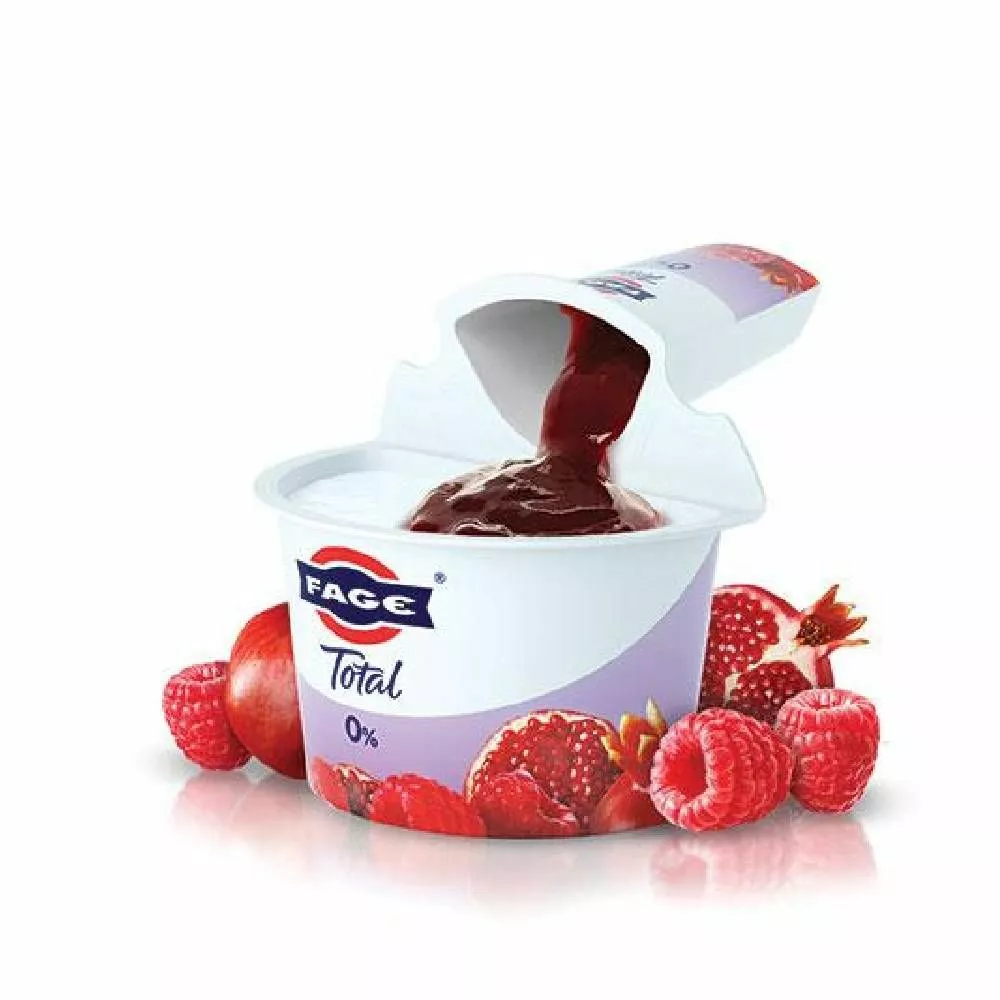 Fage Total Yogurt 0% Split Con Lampone E Melograno Gr.150 3 Fage Total Yogurt 0% Split Con Lampone E Melograno Gr.150