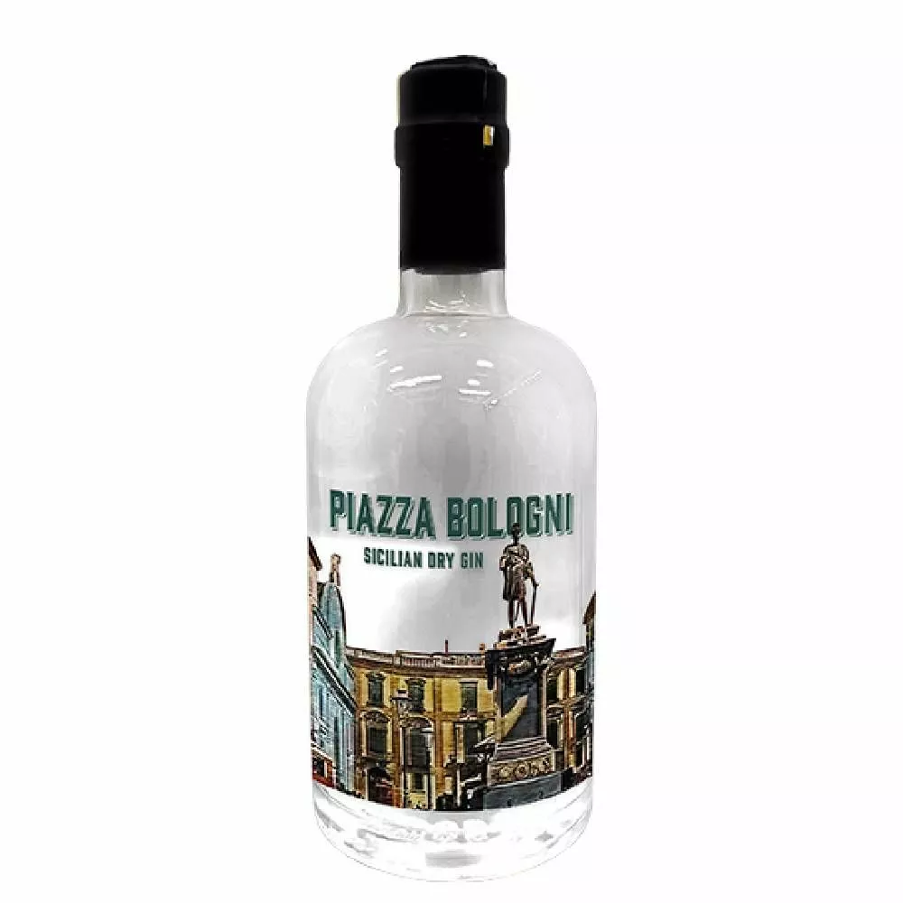 Piazza Bologni Sicilian Dry Gin Cl.50 3 Piazza Bologni Sicilian Dry Gin Cl.50