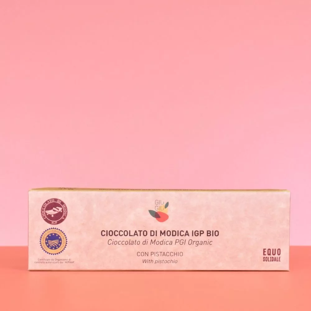 Giù Giù Cioccolato Al Pistacchio Bio Gr.60 3 Giù Giù Cioccolato Al Pistacchio Bio Gr.60
