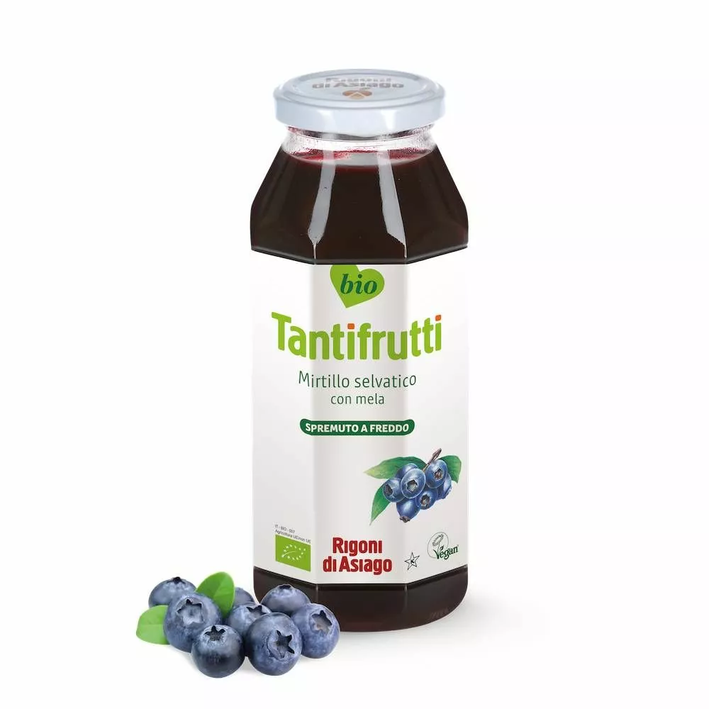 Rigoni Di Asiago Rigoni Succo Di Mirtillo Selvatico Con Mela BIO Ml 500 3 Rigoni Di Asiago Rigoni Succo Di Mirtillo Selvatico Con Mela BIO Ml 500