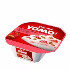 Yomo Oh My Yomo Yogurt Alla Fragola Con Mandorle Caramellate Gr.140